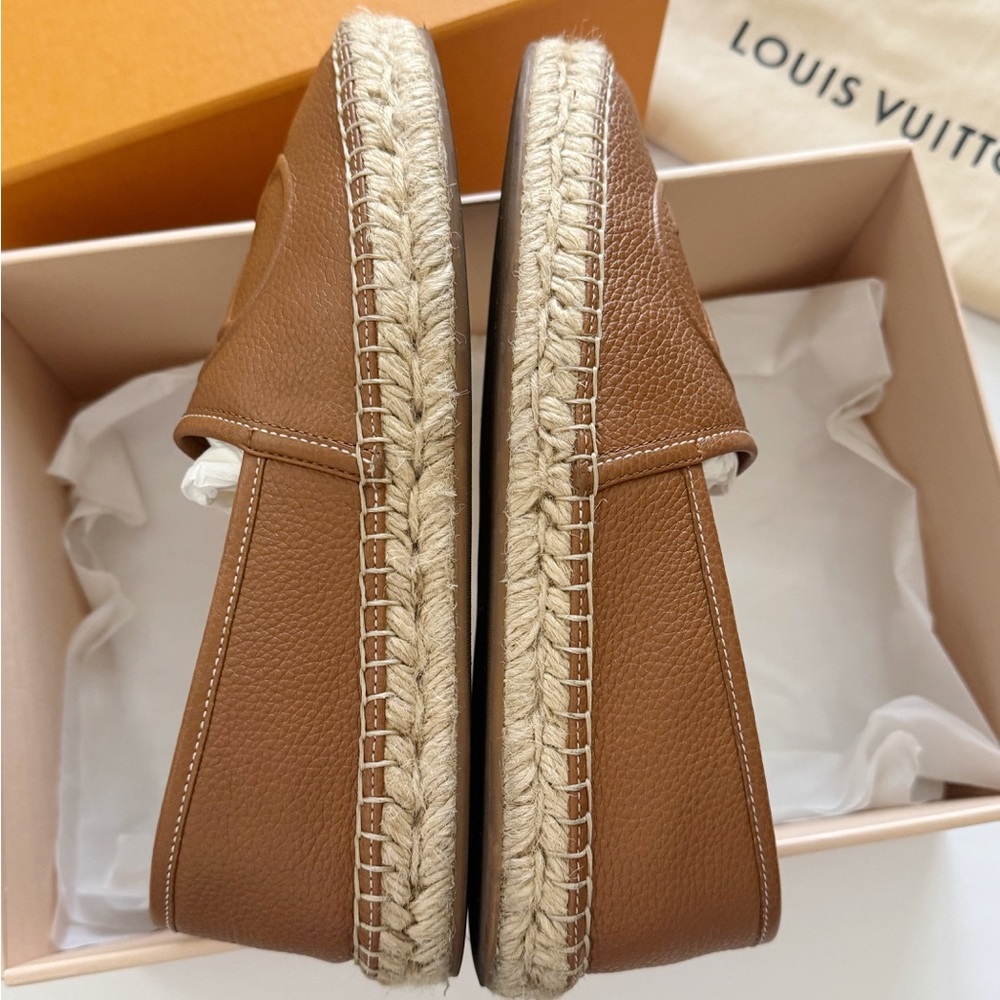 Louis Vuitton Starboard Leather Espadrilles size 36 - Picture 4 of 16